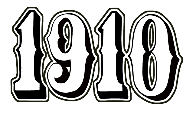 9teenten　ナインティーンテン　ステッカー 1910 ART & APPAREL - Rider / Artist Owned & Operated