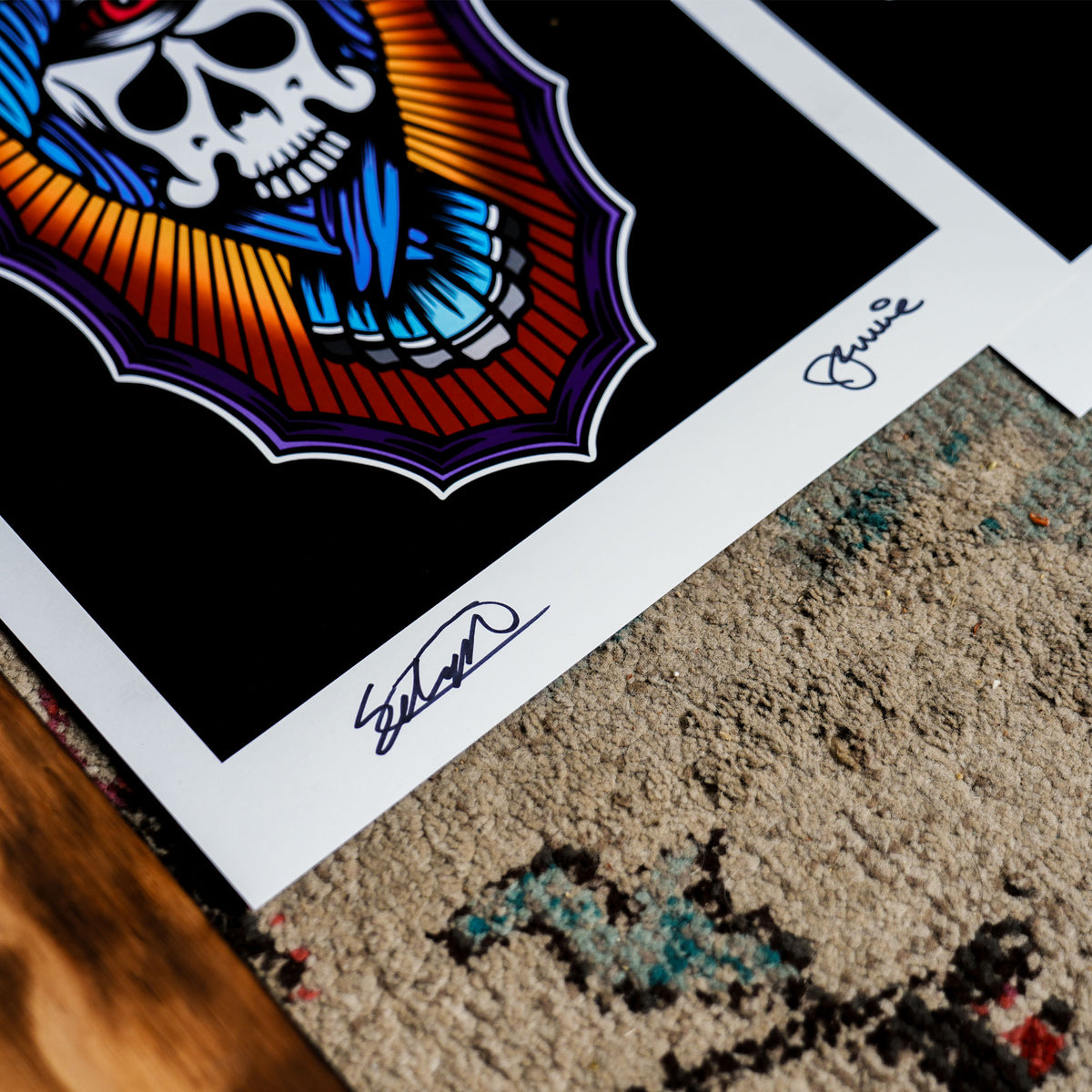 Hawks On The Run - FOUNDERS EDITION SIGNED ARTPRINT