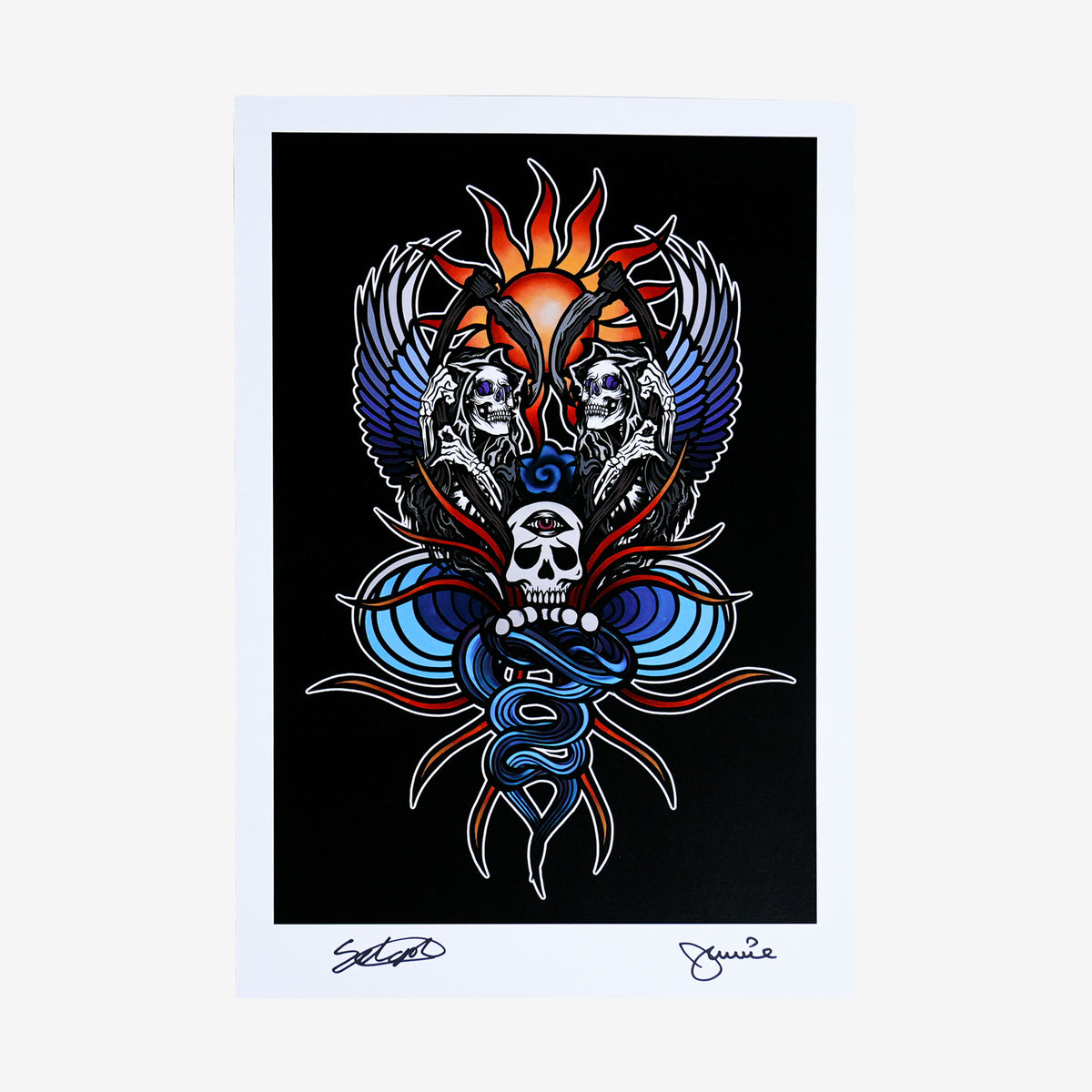 Death From Above -  SIGNED FOUNDERS EDITION ARTPRINT
