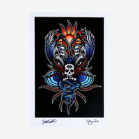 Death From Above -  SIGNED FOUNDERS EDITION ARTPRINT