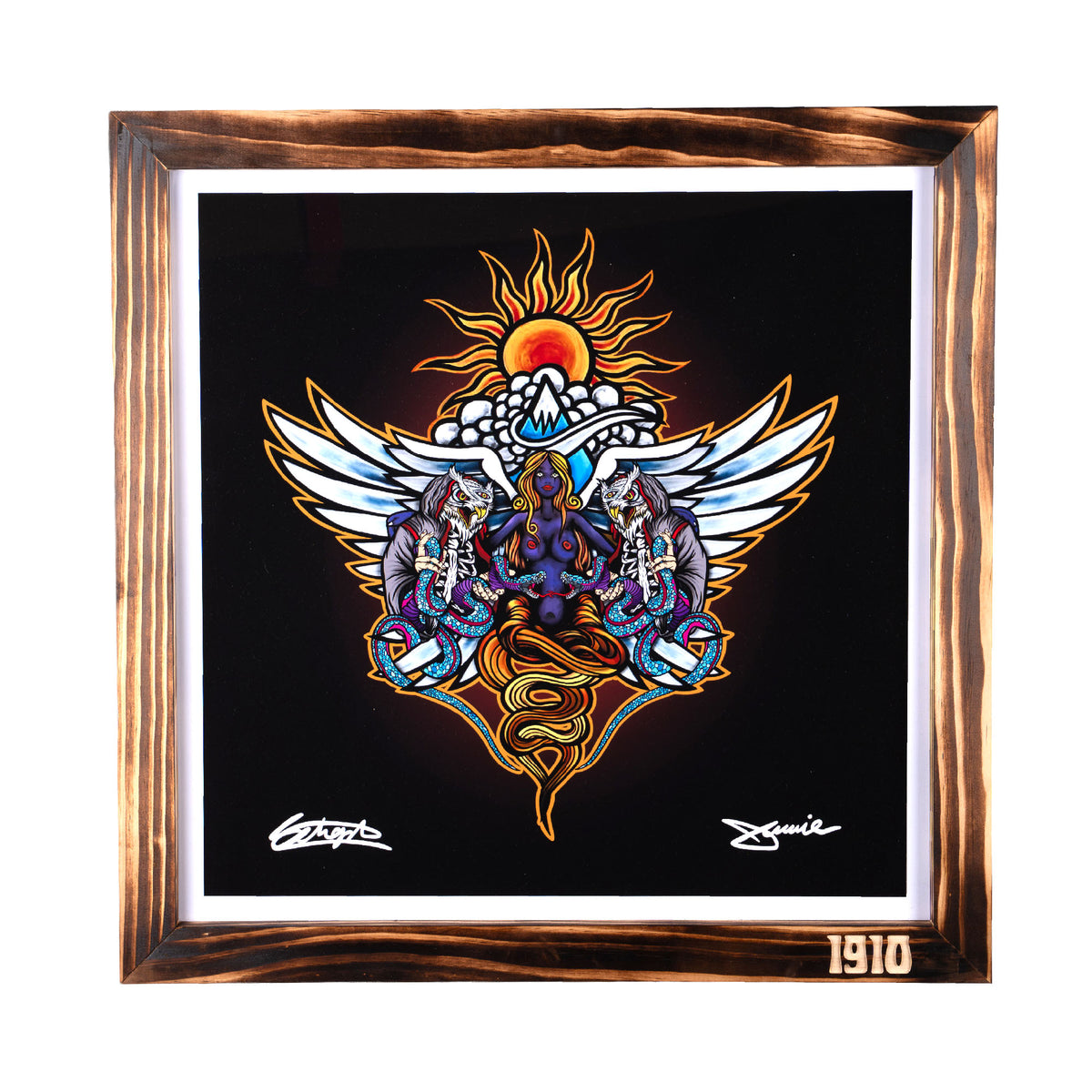 GOLDEN GIRL - FRAMED ART PRINT - OPEN ED 1ST RELEASE