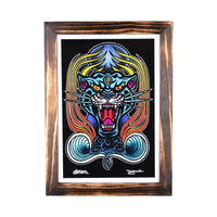 FURY WHIP - FRAMED ART PRINT - OPEN EDITION FIRST RELEASE