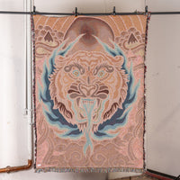 HELLRAISER TAPESTRY BLANKET 72" x 54" - MADE IN USA