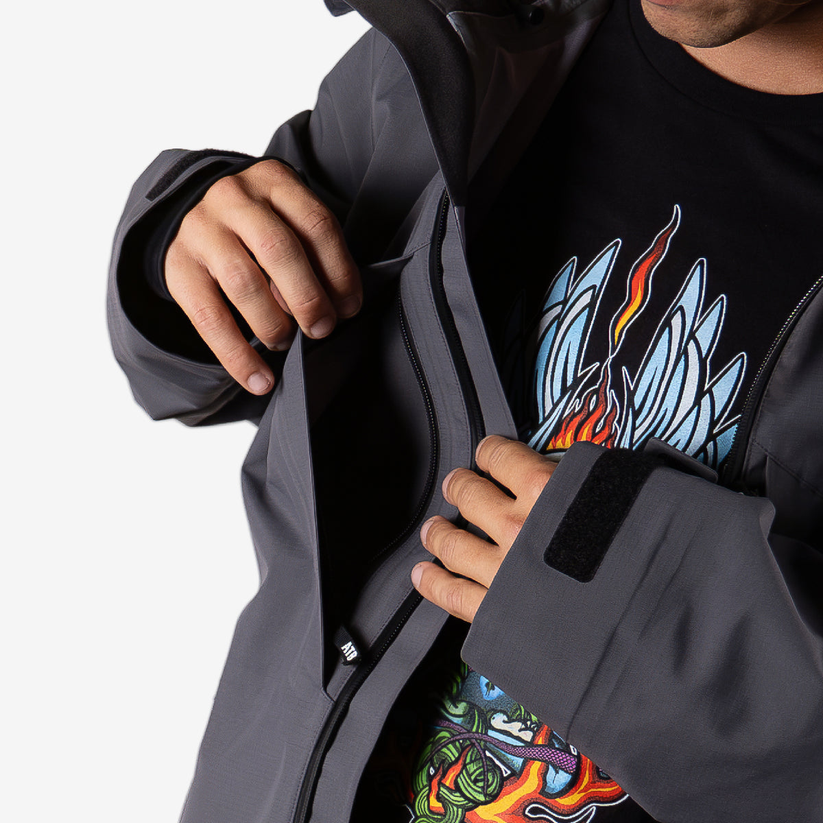 Auburn 3-Layer Storm Shell Outerwear Jacket