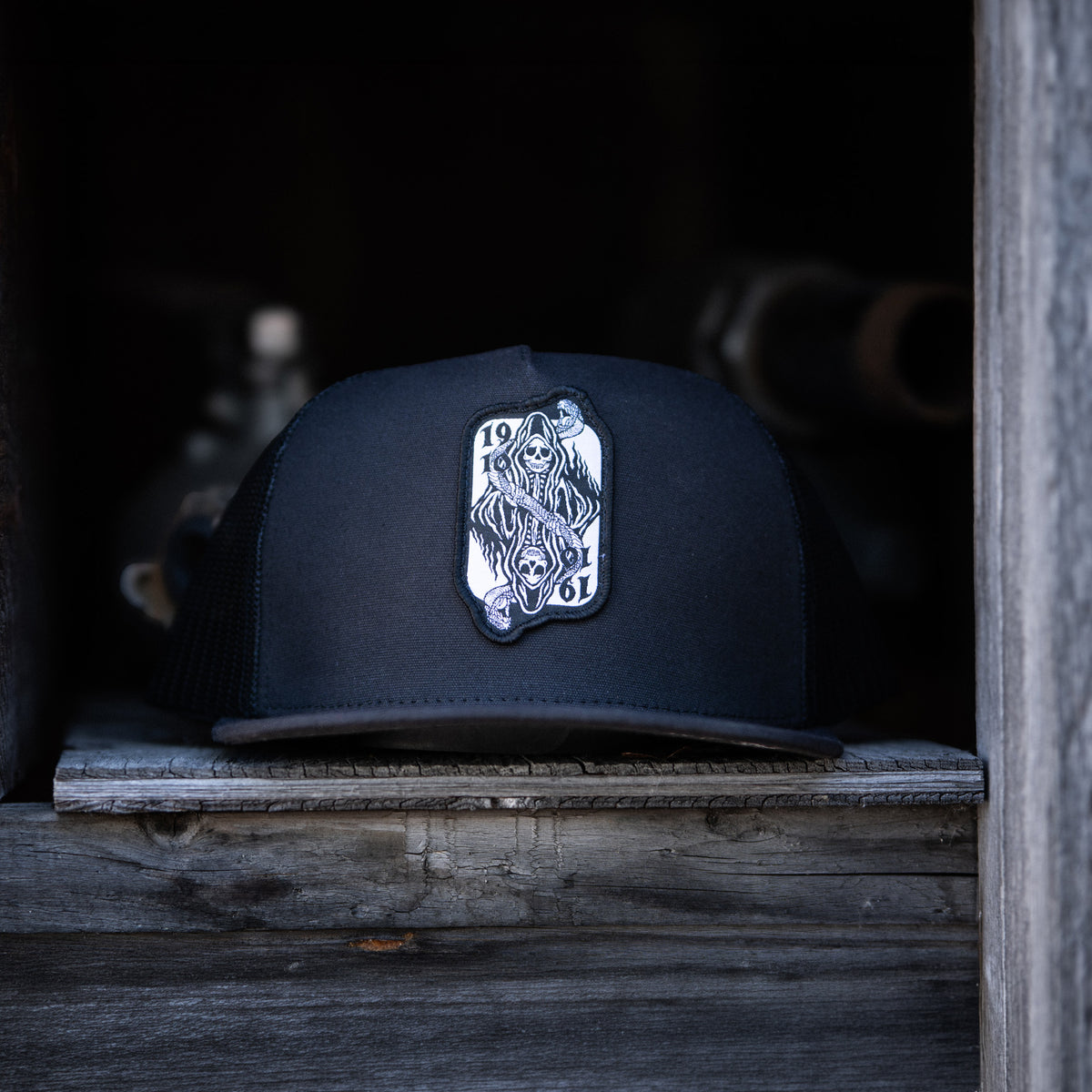 Ace of Snakes Trucker