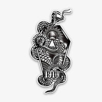Age Of Winter Die-Cut Vinyl Sticker - 5.4" x 10.9"