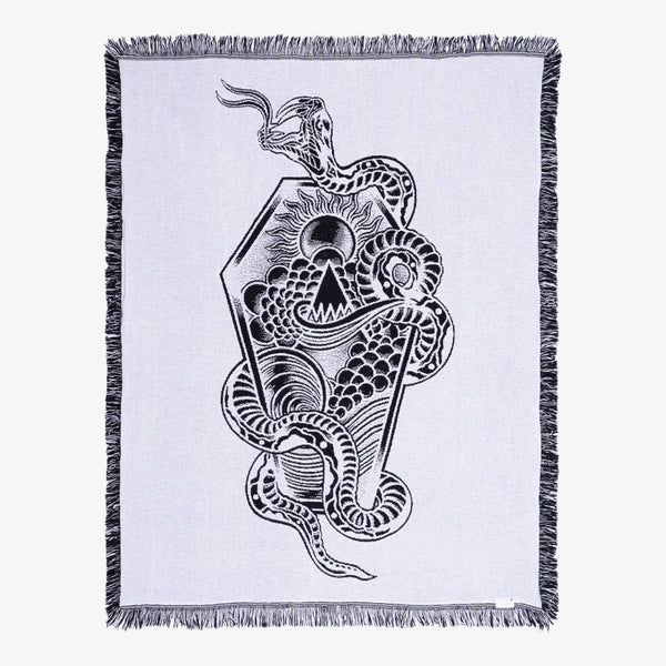 AGE OF WINTER TAPESTRY BLANKET 60" x 50" - MADE IN USA