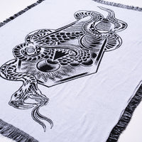 AGE OF WINTER TAPESTRY BLANKET 60" x 50" - MADE IN USA