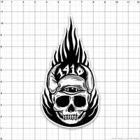 Bastard Son Die-Cut Vinyl Sticker - 5.0 x 9.7