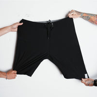 Hot Snake Trunks - Solid Black – 21" 4-Way Stretch Boardshort