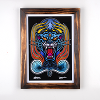 FURY WHIP - FRAMED ART PRINT - OPEN EDITION FIRST RELEASE
