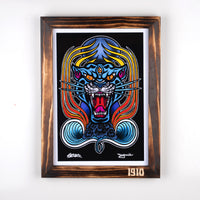 FURY WHIP - FRAMED ART PRINT - OPEN EDITION FIRST RELEASE