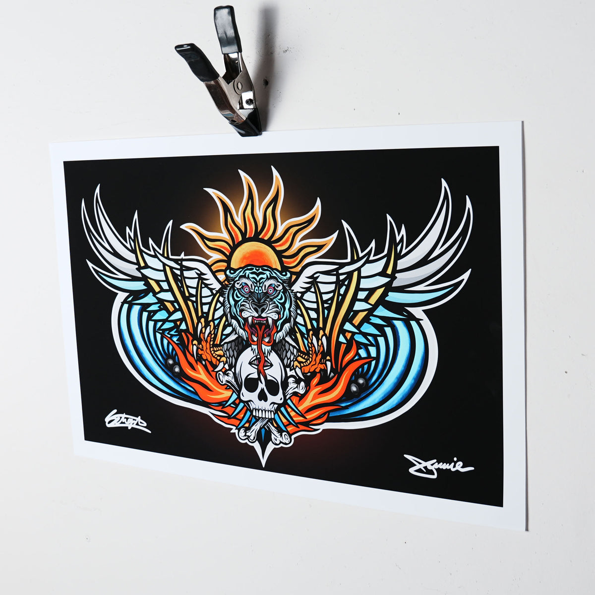 DEATH FROM ABOVE - OPEN EDITION FIRST RELEASE PRINT