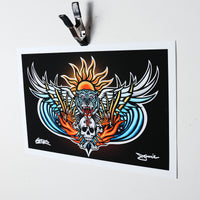 DEATH FROM ABOVE - OPEN EDITION FIRST RELEASE PRINT