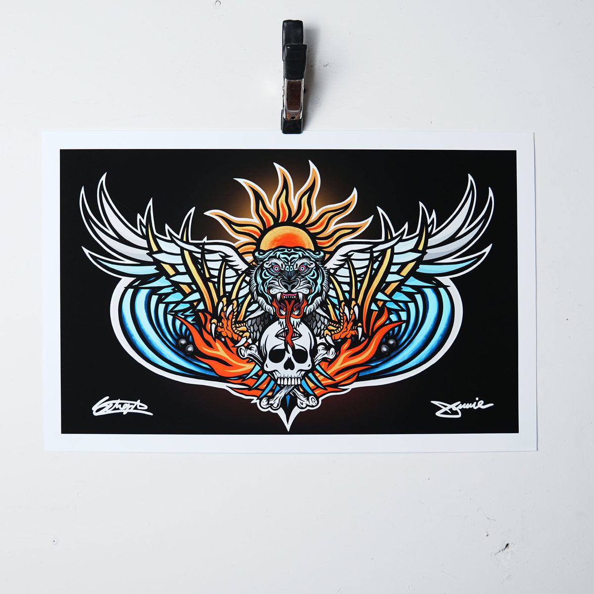 DEATH FROM ABOVE - OPEN EDITION FIRST RELEASE PRINT