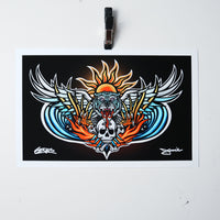 DEATH FROM ABOVE - OPEN EDITION FIRST RELEASE PRINT