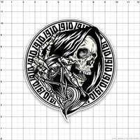 Meet Your Devil Die-Cut Vinyl Sticker - 8" x 8.9"