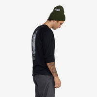 Age Of Winters Blacked Out L/S Raglan T-Shirt