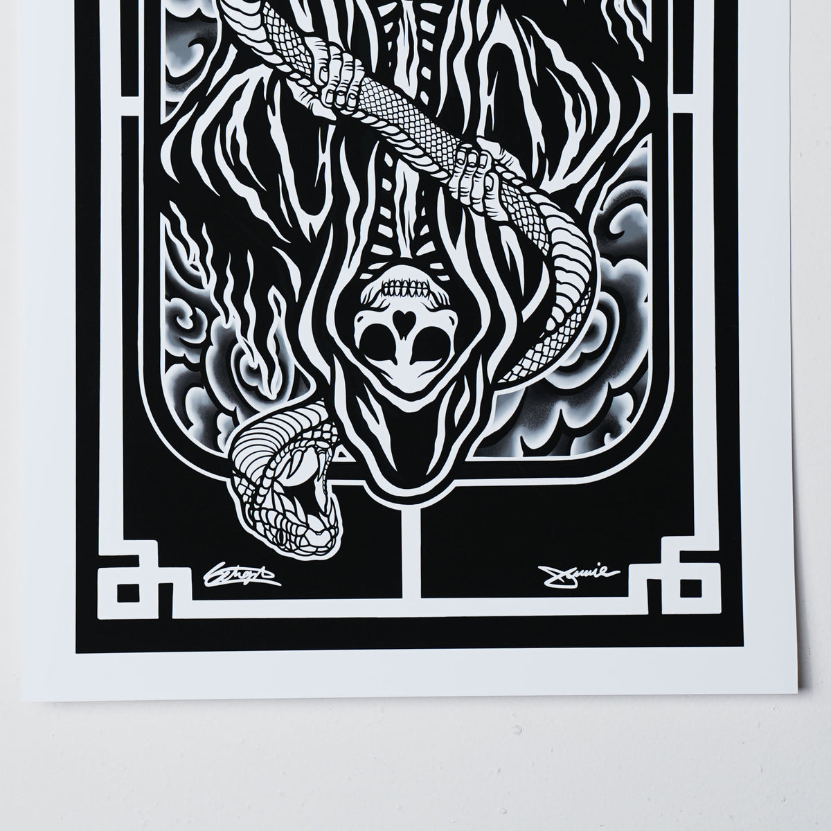 ACE OF SNAKES - OPEN EDITION FIRST RELEASE PRINT