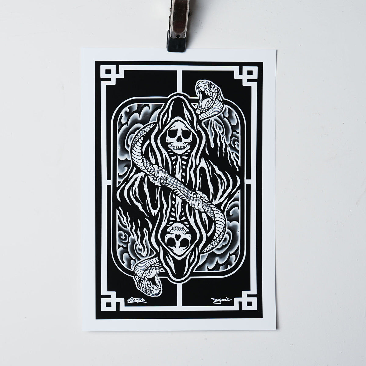 ACE OF SNAKES - OPEN EDITION FIRST RELEASE PRINT