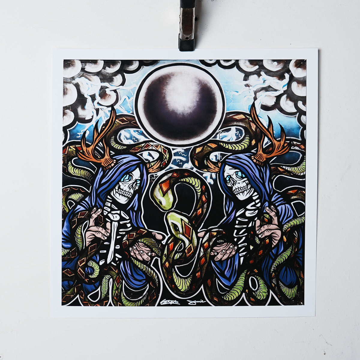 HIDDEN MASTERS - OPEN EDITION FIRST RELEASE PRINT