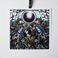 HIDDEN MASTERS - OPEN EDITION FIRST RELEASE PRINT