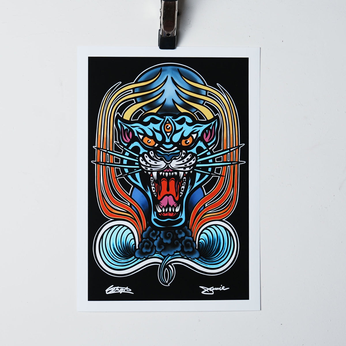 FURY WHIP - OPEN EDITION FIRST RELEASE PRINT