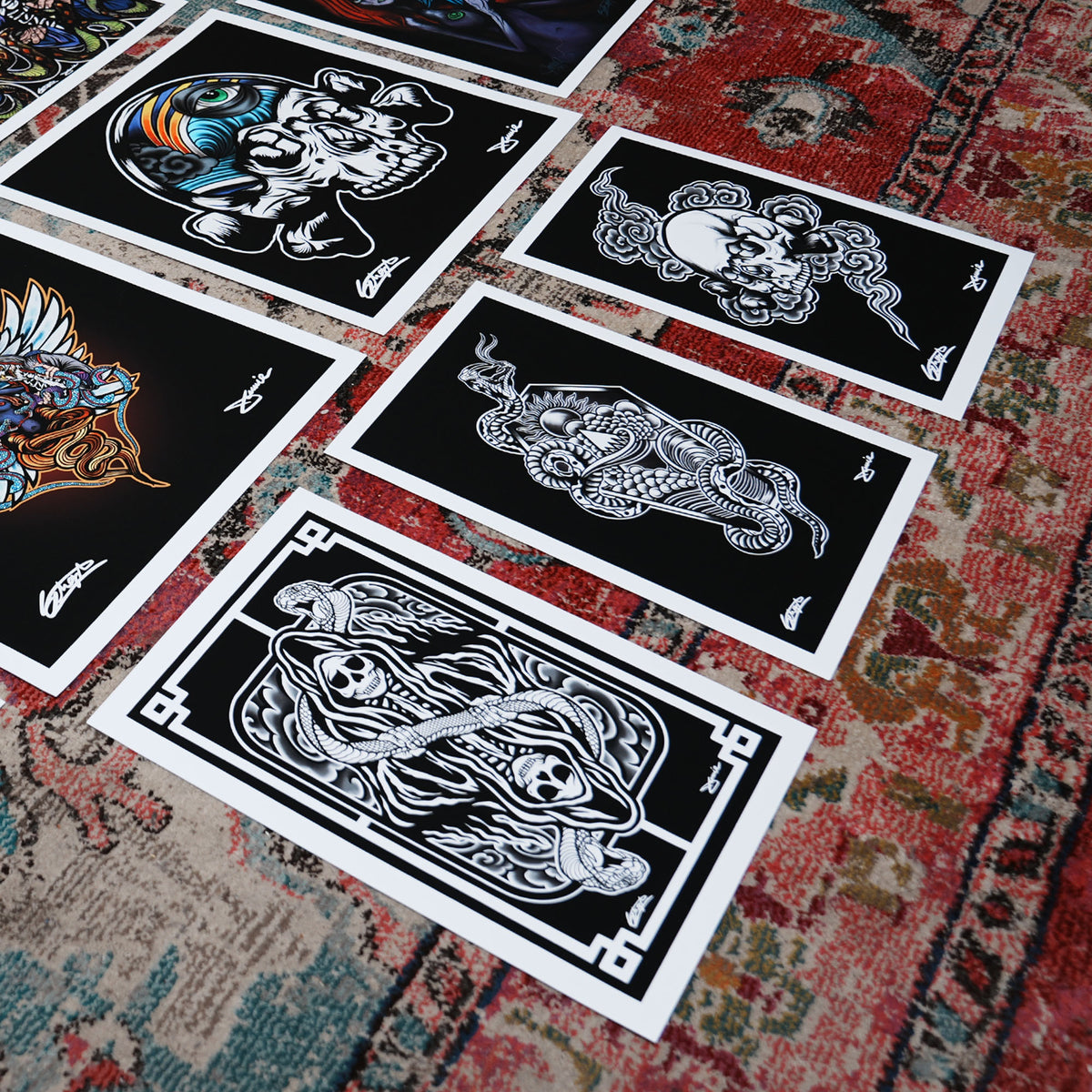 ACE OF SNAKES - OPEN EDITION FIRST RELEASE PRINT