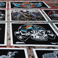 IN YOUR HEAD TOO - NIGHT - OPEN EDITION FIRST RELEASE PRINT