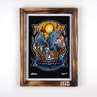OJO ROJO - FRAMED ART PRINT - OPEN EDITION FIRST RELEASE