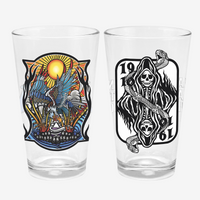 Rojo Snakes Pint Glass Set