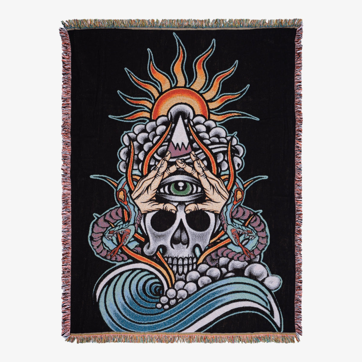 SEPARATE KINGDOM TAPESTRY BLANKET 70" x 50" - MADE IN USA