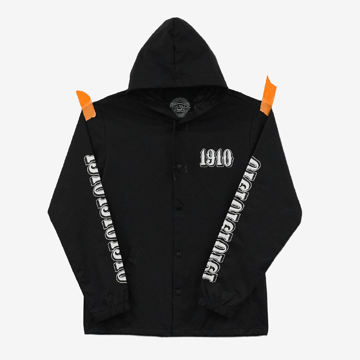OG Font Hooded Coaches Jacket