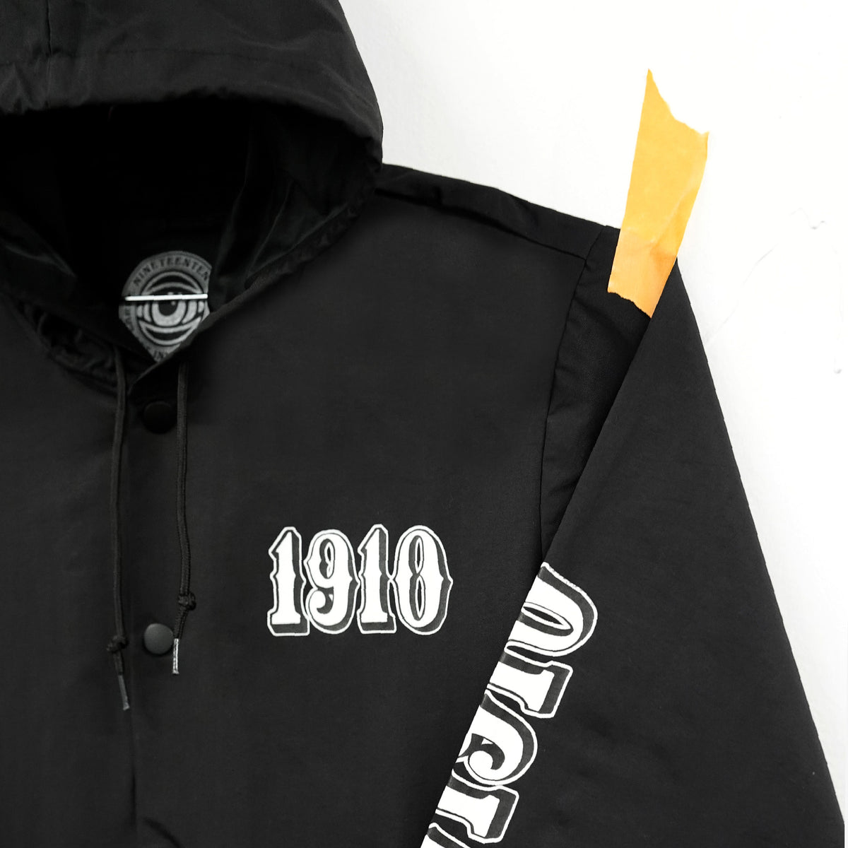 OG Font Hooded Coaches Jacket