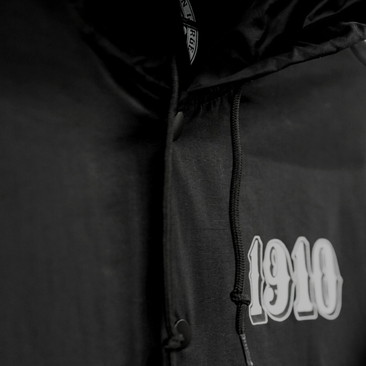 OG Font Hooded Coaches Jacket