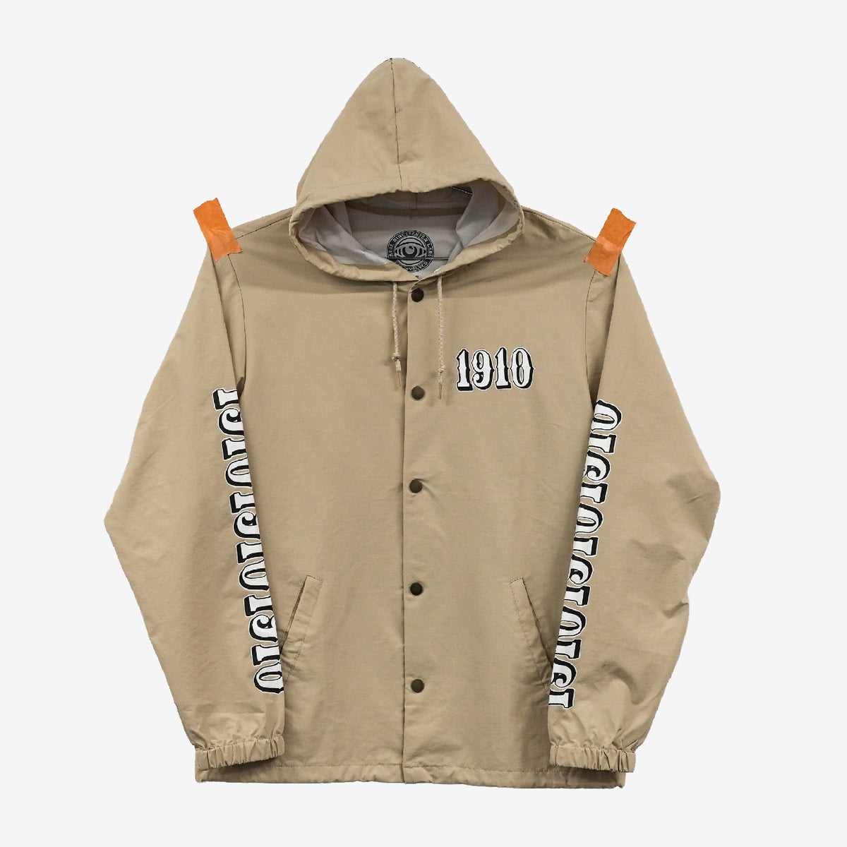 OG Font Hooded Coaches Jacket