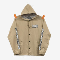 OG Font Hooded Coaches Jacket