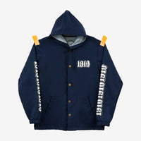 OG Font Hooded Coaches Jacket