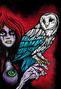 Owl w/ Muse - OPEN EDITION